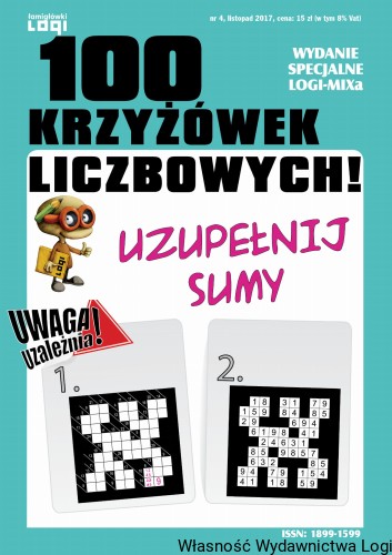 100 Krzyżówek liczbowych nr 4