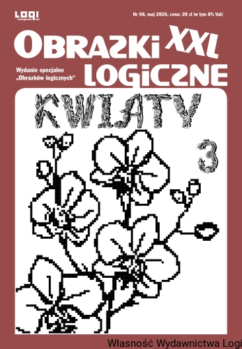 Obrazki logiczne XXL - Kwiaty 3 - 98