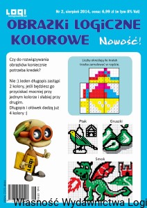 Obrazki logiczne kolorowe nr 2