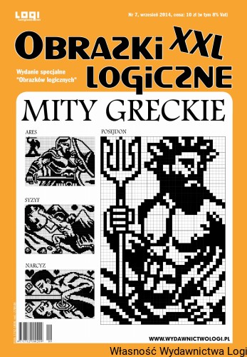 Obrazki logiczne XXL - Mity greckie - 7